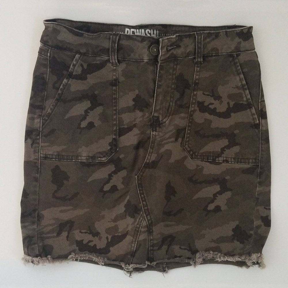 Camo Miniskirt